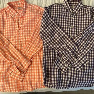 2 JCrew button downs.